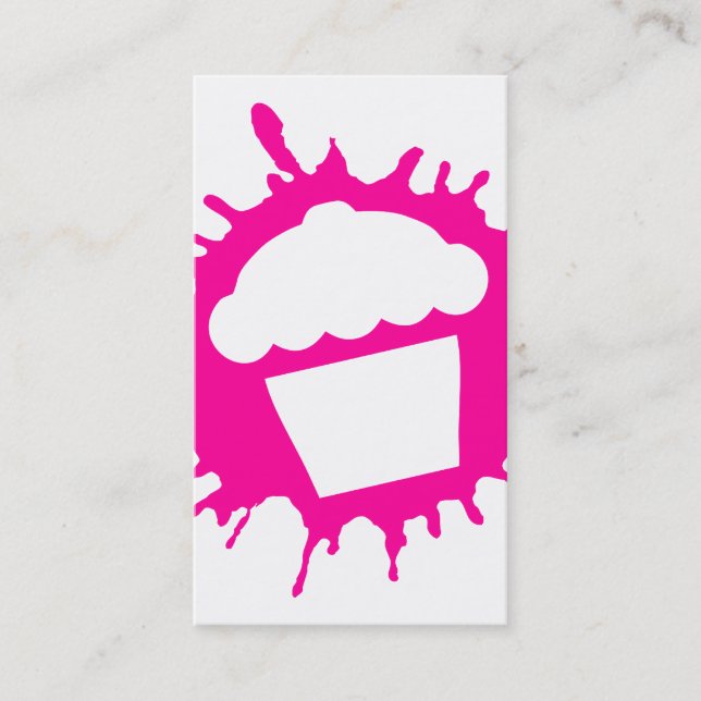 Carte De Visite splatz de petit gâteau (Devant)