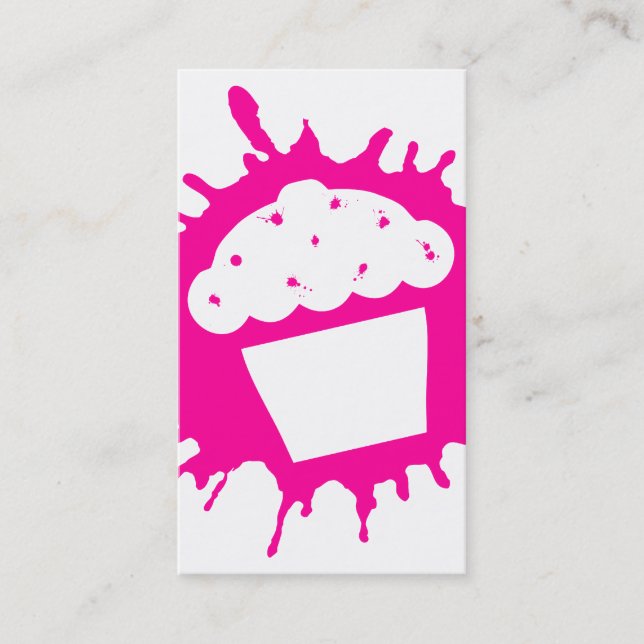Carte De Visite splatz de petit gâteau (Devant)