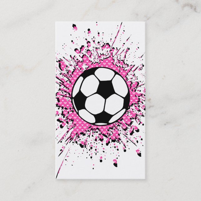 Carte De Visite splatz du football (Devant)