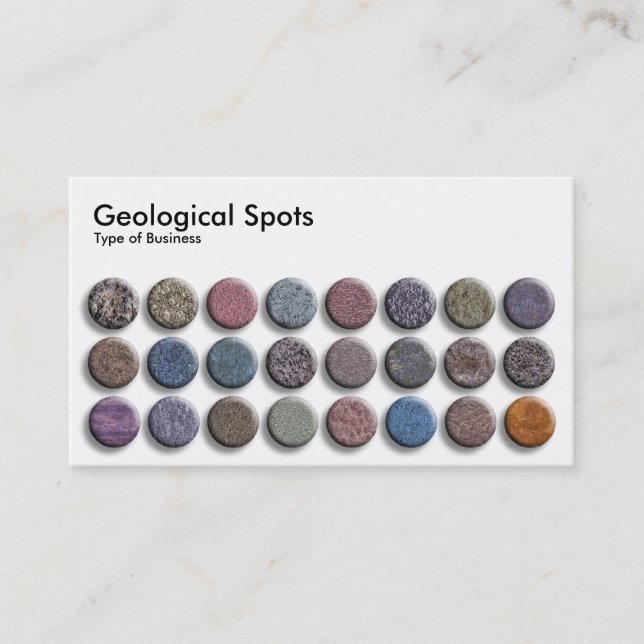 Carte De Visite Spots géologiques 02 (Devant)