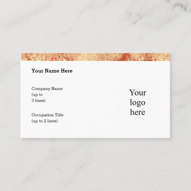 Carte De Visite St. Augustine Sketch I Logo Std. Personnalisé (Devant)