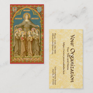 Carte De Visite St. Clare d'Assise (SAU 027) Norme