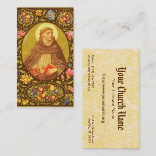 Carte De Visite St. Dominic de Guzman (PM 02) Plein Bleed