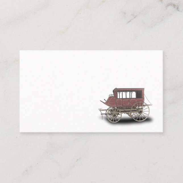 CARTE DE VISITE STAGECOACH (Devant)