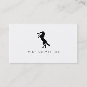 Carte De Visite Stallion