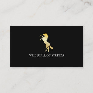 Carte De Visite Stallion (or)