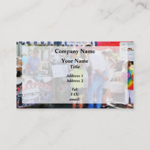 Carte De Visite Stand de glace