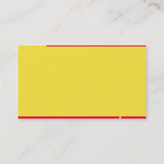 carte de visite standard