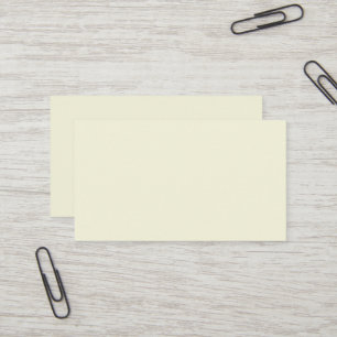 Carte de visite standard beige