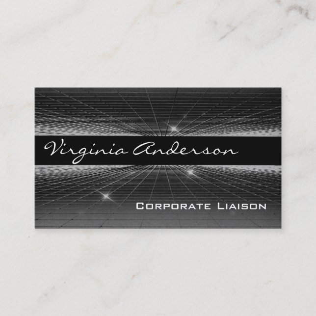 Carte de visite standard Cosmic Plane Professional (Devant)