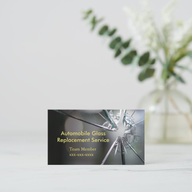 Carte de visite standard de 3,5 po x 2,0 po (Debout devant)