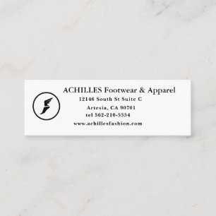 Carte de visite standard de 3,5 pouces x 2,0 pouce