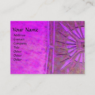 CARTE DE VISITE STAR DU MATIN, MONOGRAM