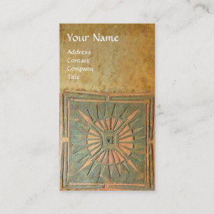 CARTE DE VISITE STAR DU MATIN, MONOGRAM