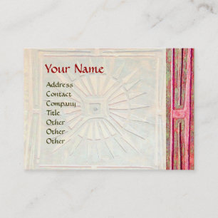 CARTE DE VISITE STAR DU MATIN, MONOGRAM