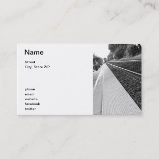 Carte De Visite Station de train de Ventura