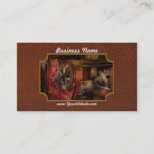 Carte De Visite Steampunk - Engrenage - Ça fonctionnait avant