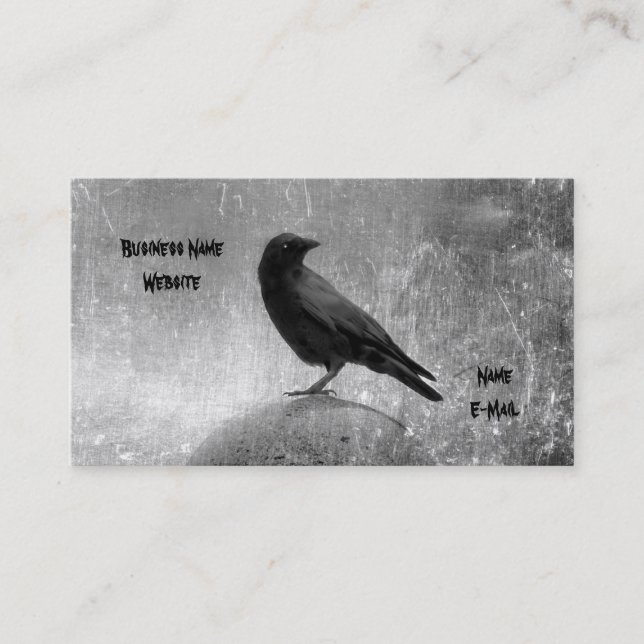 Carte De Visite Steely Grey (Devant)