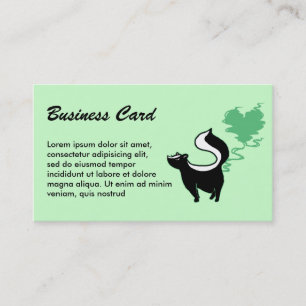 Carte De Visite Stinky Love Skunk