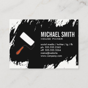 Carte De Visite Stocks de peinture