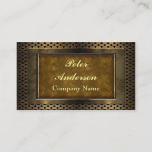 Carte De Visite Structure en bronze