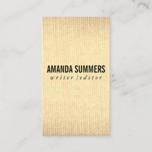 Carte De Visite Structure minimaliste