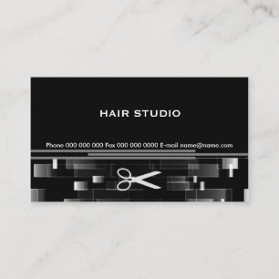 Carte De Visite Studio de conception de cheveux