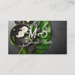 Carte De Visite Studio De Massage