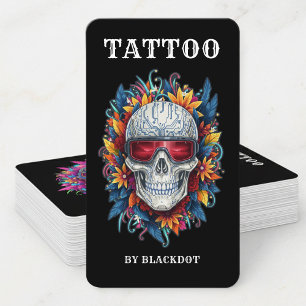 Carte De Visite Studio de tatouage professionnel Branding de salon