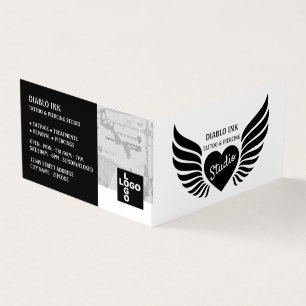 Carte De Visite Studio Tatouage & Piercing Corps, Rendez-vous