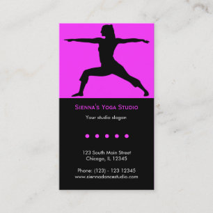 Carte De Visite Studio Yoga