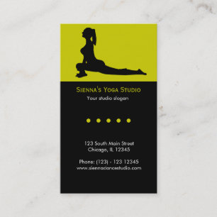 Carte De Visite Studio Yoga
