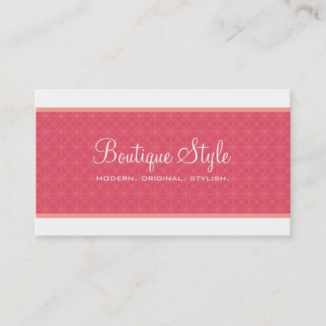 CARTE DE VISITE :: style frais 4 (Devant)