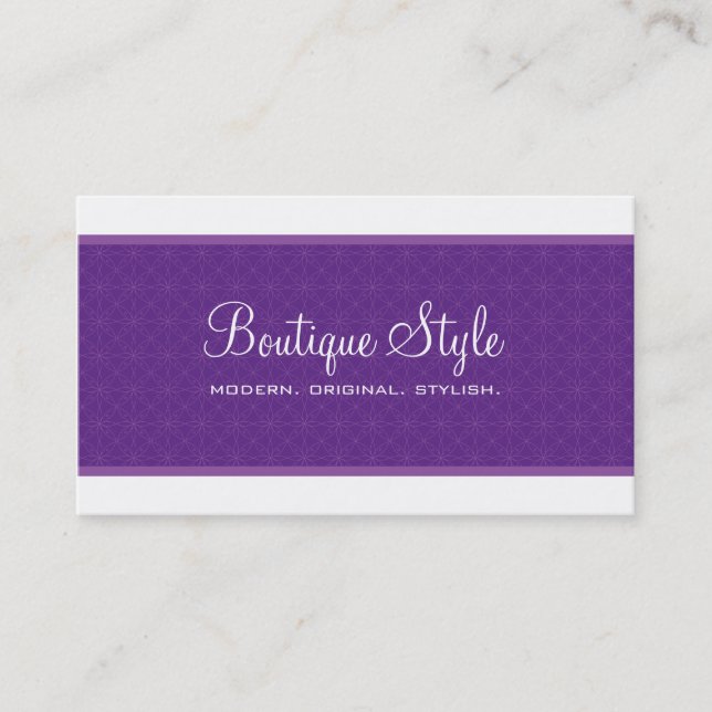 CARTE DE VISITE :: style frais 7 (Devant)