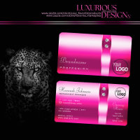 Stylé Girly Rose Shimmer Diamonds et Logo Smart
