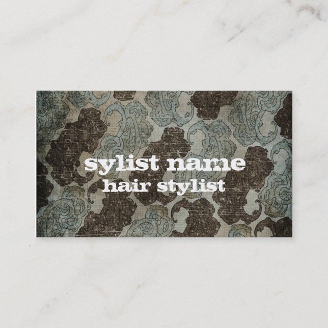 Carte De Visite styliste 6 (Devant)