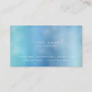 Carte De Visite Styliste de verre VIP d'Ombre d'herbe de l'eau