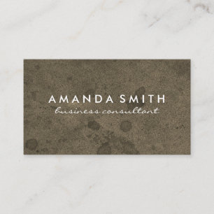Carte De Visite Subtil Grunge
