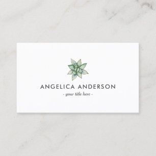 Carte de visite succulent