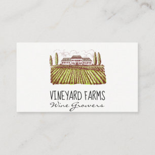 Carte De Visite Succursale   Tige à vin