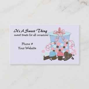 Carte De Visite Sucreries et friandises