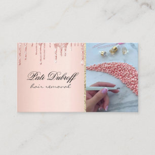 Carte De Visite Sugaring Hair Removal Sugaring Beauté Salon Spa