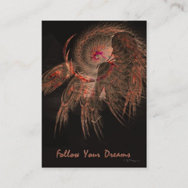 Carte De Visite Suivez vos rêves (Devant)