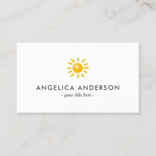 Carte de visite Sun