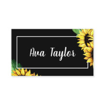 Sunflower Stylish Modern Girl