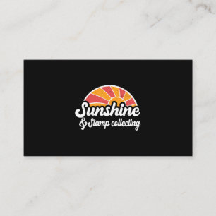 Carte De Visite Sunshine and Stamp collection hommes femmes couche