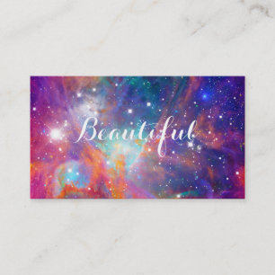 Carte De Visite Super nébuleuse Orion brillant étoiles "Beautiful"