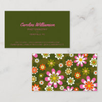 Super Retro rose et vert botanique tendance