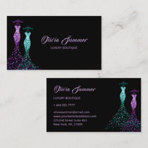 Carte De Visite Superbes robes Boutique de luxe