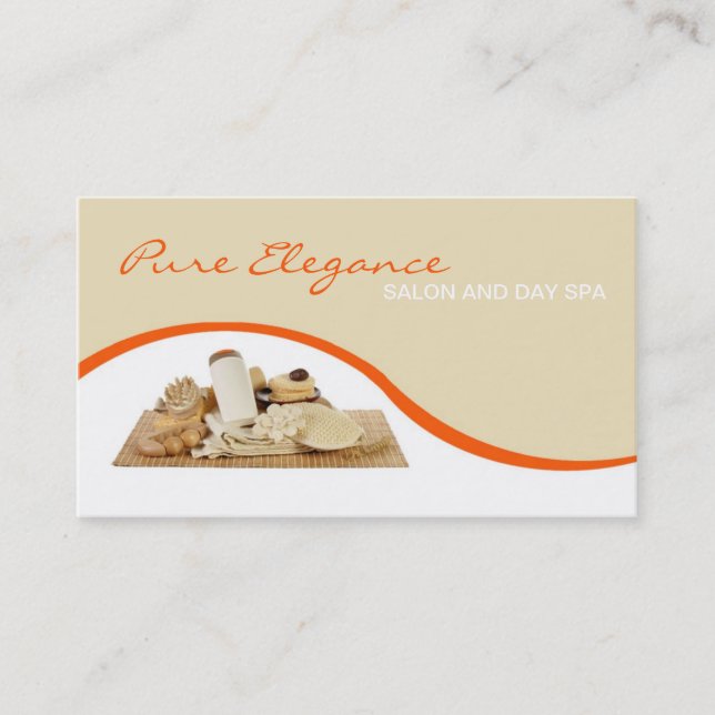 Carte de visite suppl. de thérapeute de massage de (Devant)